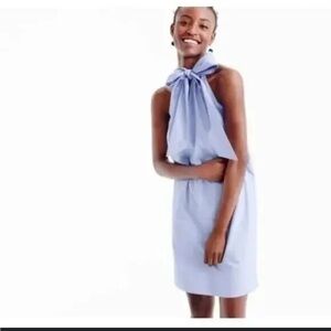 J.Crew Chambray Blue Sleeveless Dress